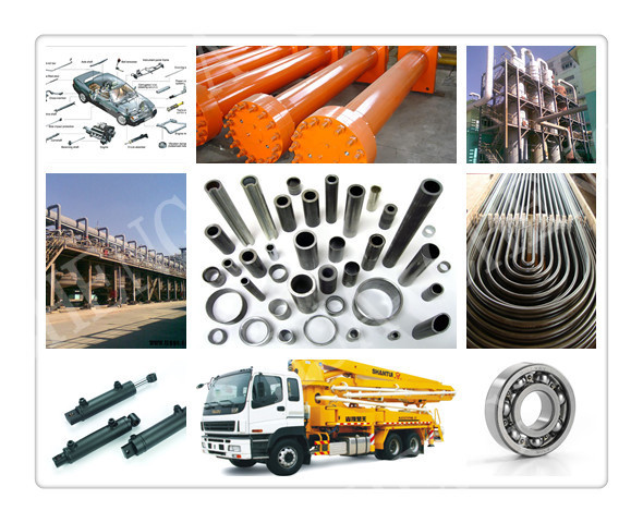 Industrielles Hydrozylinder-Rohr ASTM, Präzisions-nahtloser Stahl-Rohr E355 DIN2391 ST52